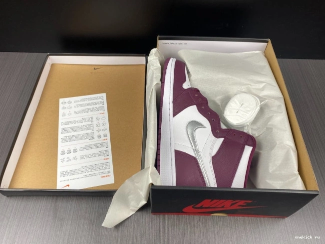 Rep Onekick Bordeaux 555088-611 Air OG Jordan High 1 0825